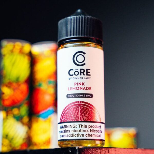 جوس دینرلیدی کُر توت‌های قرمز و لیموناد DINNER CORE PINK LEMONADE 120