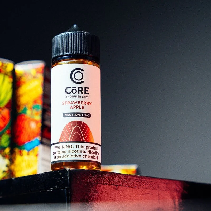 جوس دینرلیدی کُر توت  فرنگی و سیب DINNER CORE STRAWBERRY APPLE 120