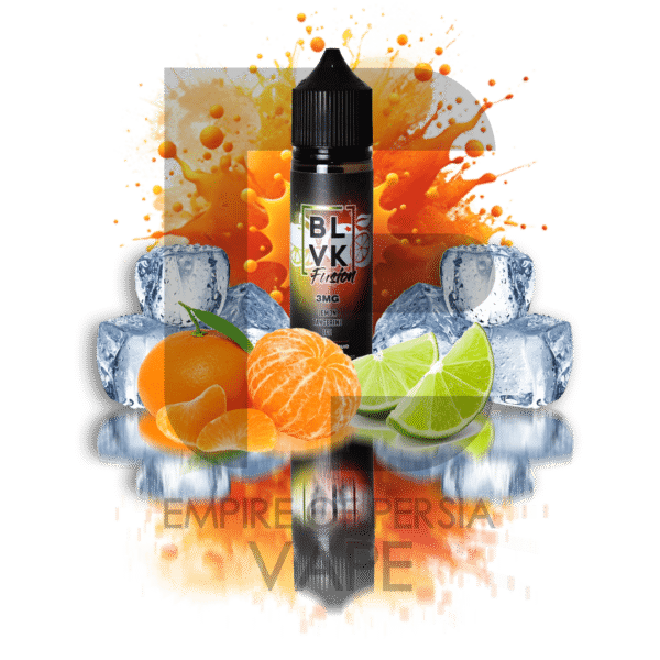 جوس بی ال وی کی لیمو،نارنگی و یخ BLVK LEMON TANGERINE ICE