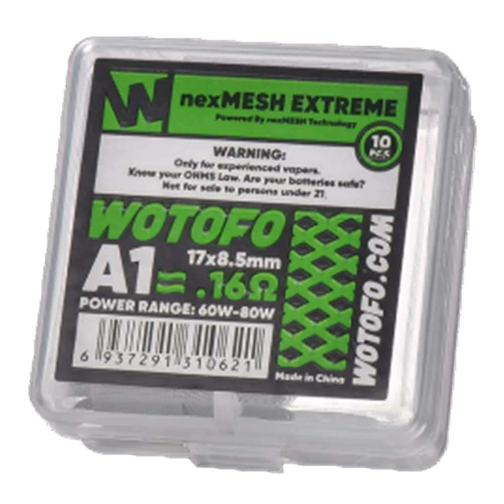 المنت وتوفو نکس مش اکستریم WOTOFO NEXMESH EXTREME