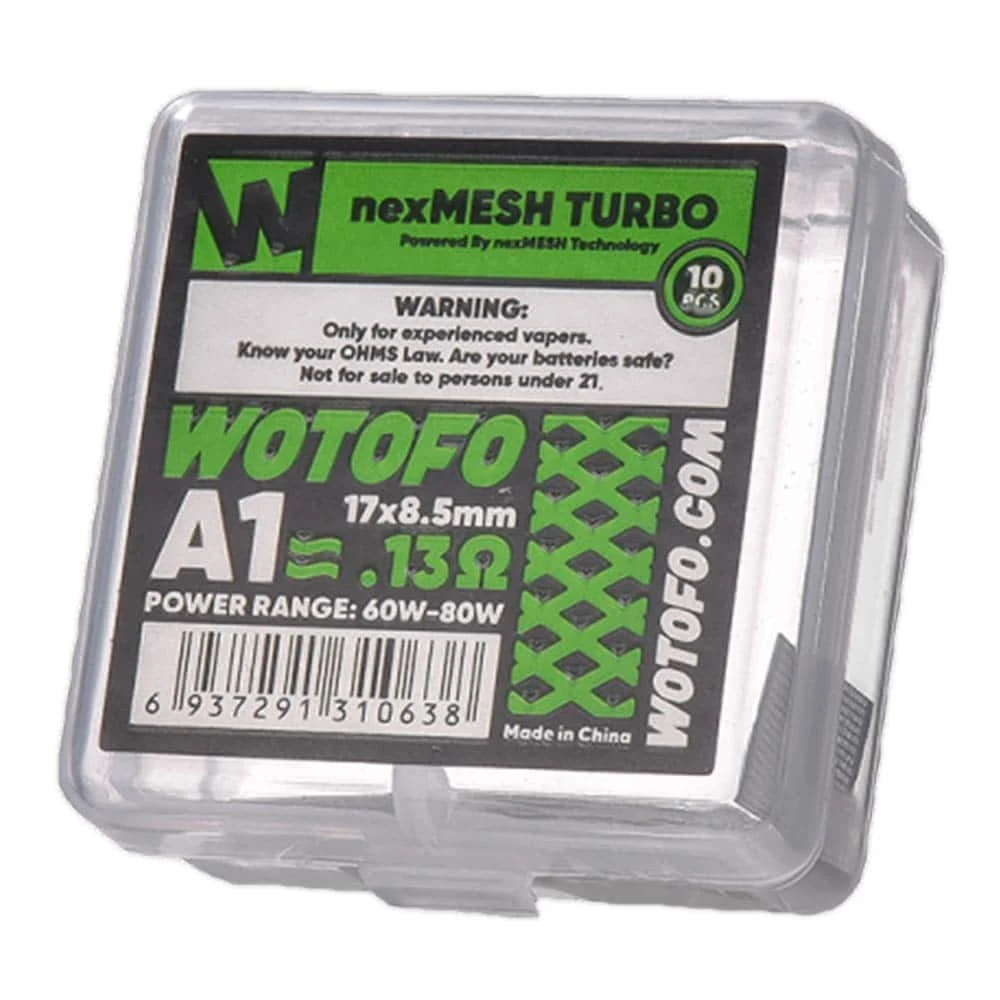 المنت وتوفو نکس مش توربو WOTOFO NEXMESH TURBO