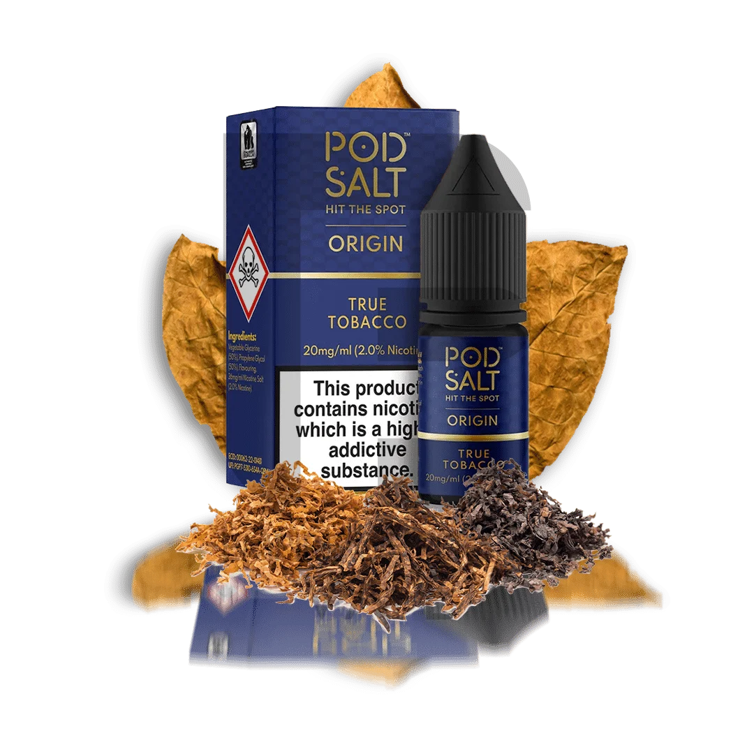 سالت نیکوتین پاد سالت تنباکو واقعی POD SALT TRUE TOBACCO