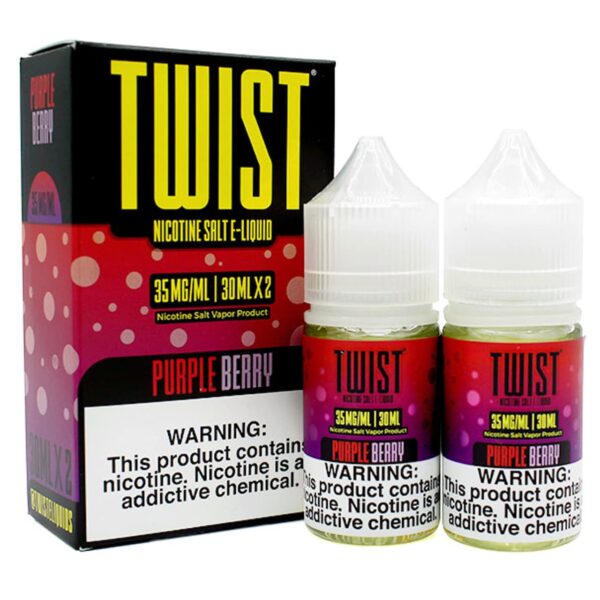 سالت نیکوتین توئیست انار و بری های شیرین TWIST PURPLE BERRY