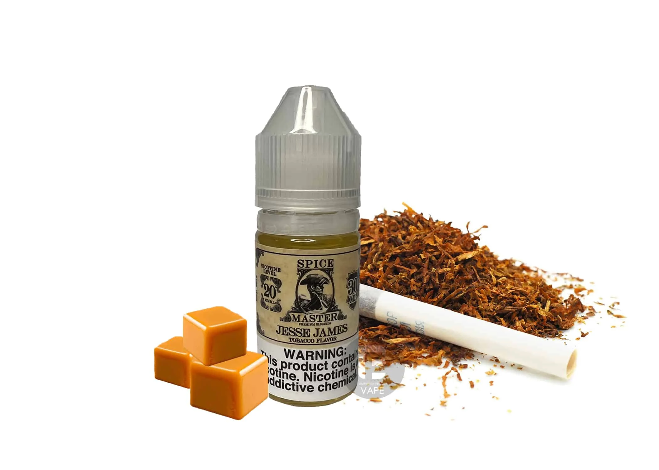 سالت نیکوتین اسپایس مستر جسی جیمز SPICE MASTER JESSE JAMES