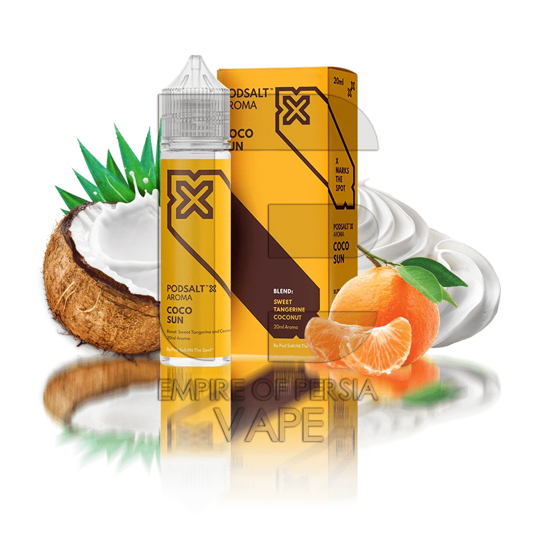 جوس پاد سالت نارنگی شیرین و نارگیل POD SALT COCO SUN 50