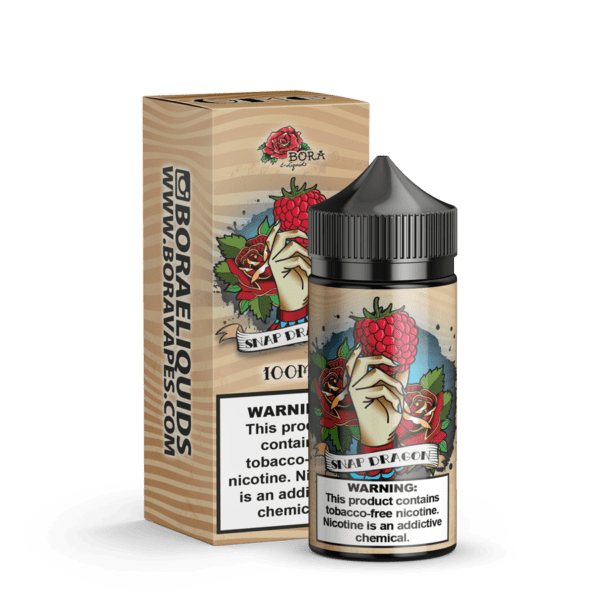 جوس شیجن ویپور آبمیوه تمشک ترش و خنک SHIJIN VAPOR BORA SNAP DRAGON 100
