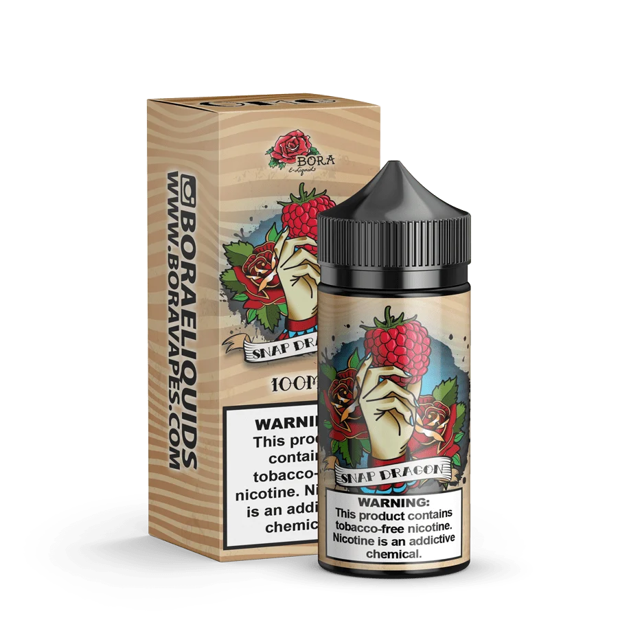 جوس شیجن ویپور آبمیوه تمشک ترش و خنک SHIJIN VAPOR BORA SNAP DRAGON 100