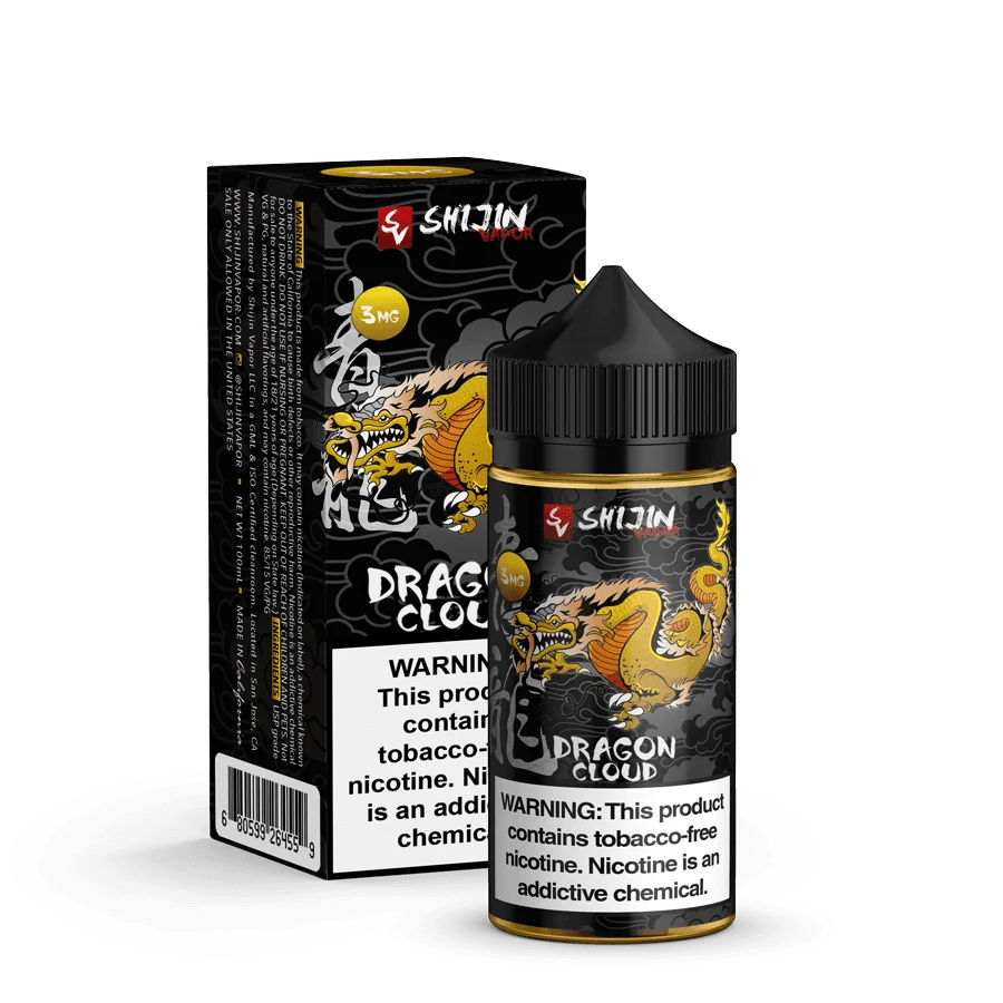 جوس شیجن ویپور رول دارچینی،وانیل و بستنی SHIJIN VAPOR DRAGON CLOUD 100