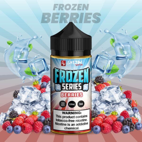 جوس شیجن ویپور توتهای یخ زده SHIJIN VAPOR FROZEN BERRIES 100