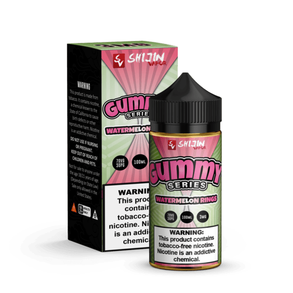 جوس شیجن ویپور آدامس آبنباتی هندوانه ای SHIJIN VAPOR GUMMY WATERMELON RINGS 100