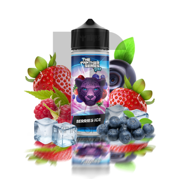 جوس دکتر ویپز ترکیب بری ها و یخ DR.VAPES BERRIES ICE 120